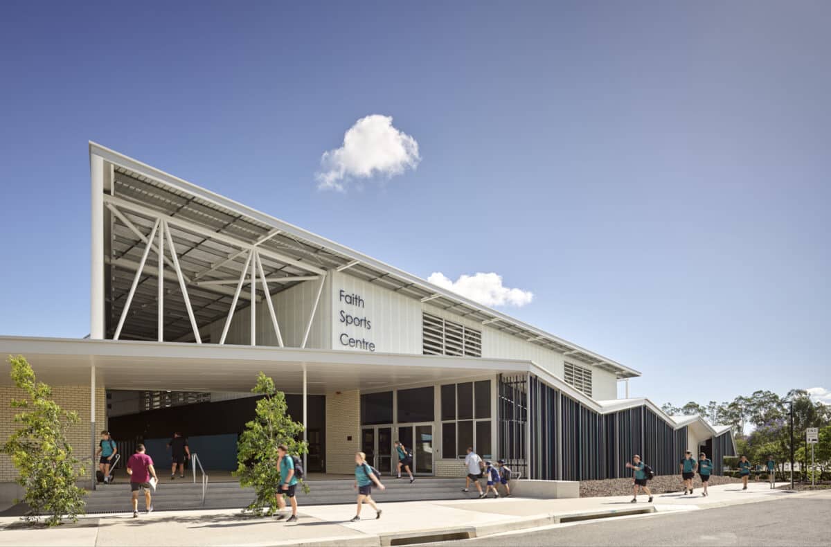 Sports Centre Lutheran Plainslands By Fulton Trotter Architects
